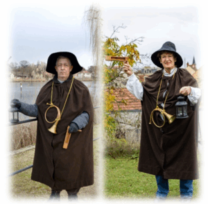 Der Nachtwächter und die Frau vom Nachtwächter