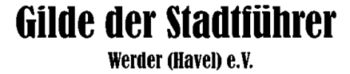 Stadtführer-Werder